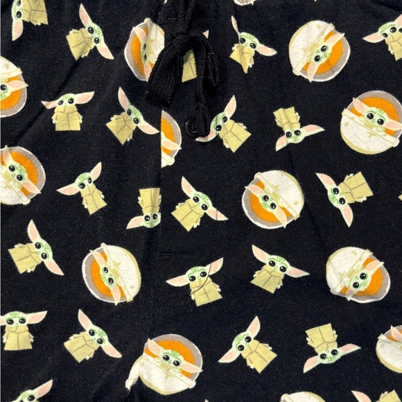2021 Star Wars Baby Yoda Pajama Bottoms, 100% Cotton NWOT - Picture 4 of 13